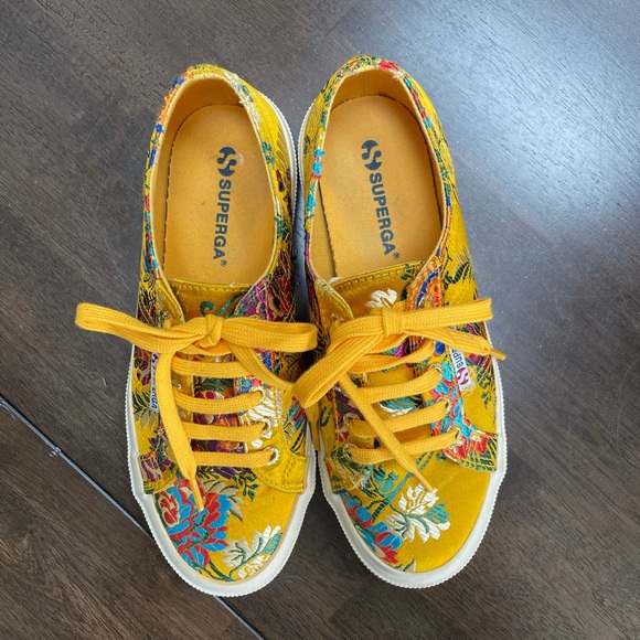 Superga Korelaw Satin Sneakers - Size 7 1/2 - Picture 3 of 10